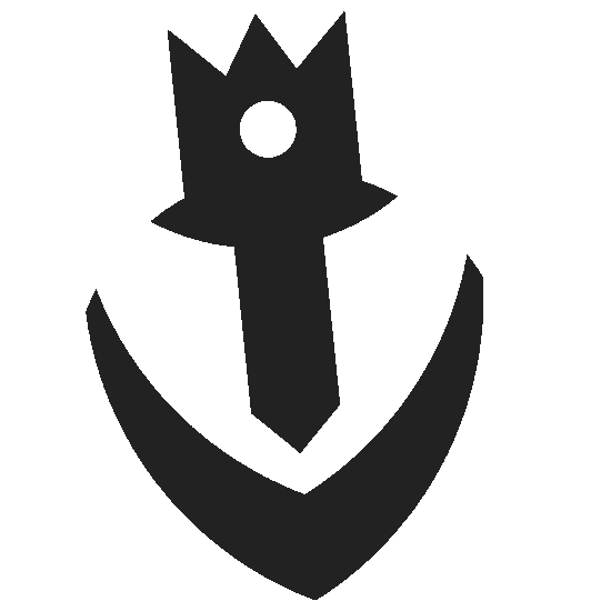 Anchored Kings Screen Printing Sticker