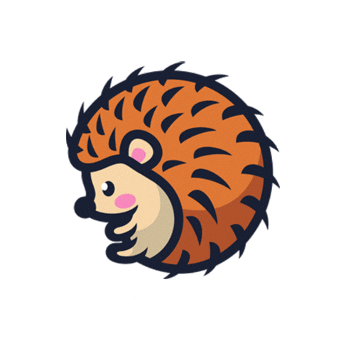 Porcupine Sticker by Amy Jack