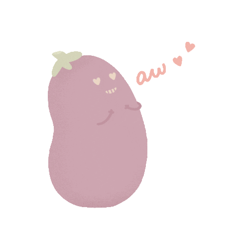 Too Cute Love Sticker by emi & the veggies