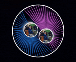 Glitch Physics Simulation GIF