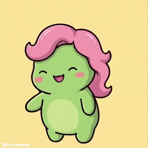 Mood Need To Sleep GIF by KuteCosmos | Home of Fruffy