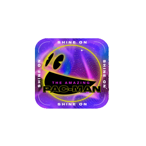Shine On Sticker by PAC-MAN™