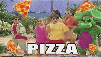pizza swag GIF