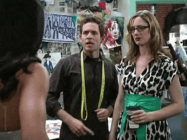 Always Sunny Silence Your Mouth GIF by hero0fwar