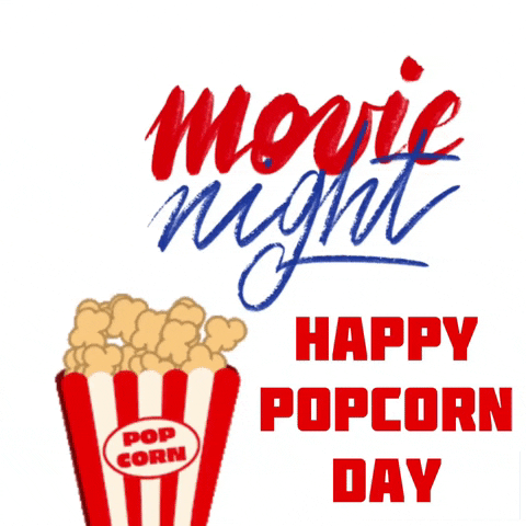 Day Popcorn GIF