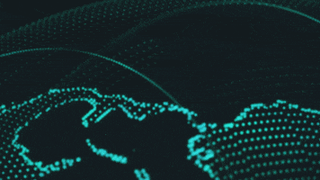 cropframe animation tech earth technology GIF