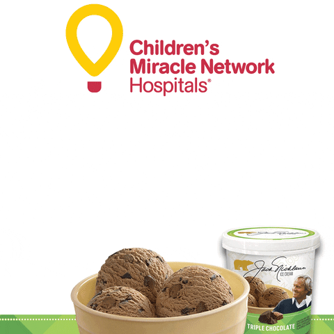 children's miracle network jack nicklaus ice cream GIF by The Schwan Food Company