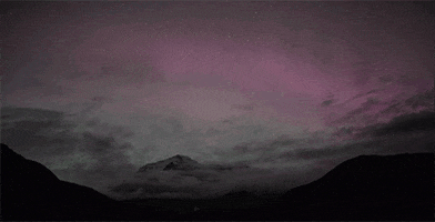milkteethmotion  night peace mountain aurora