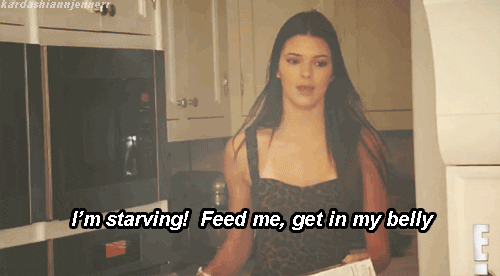 I'm starving!
