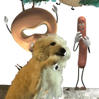 sausage party sheldon GIF by GIPHY CAM