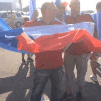 Flag Chile GIF by Univision Deportes