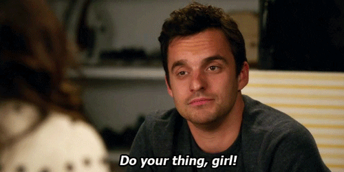 New Girl Wink GIF by FOX Networks Group Greece - Find & Share on GIPHY