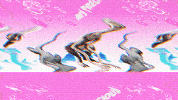 Art Pink GIF by Bambi Hoe