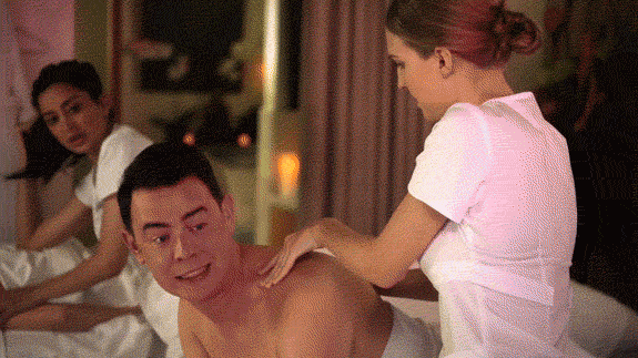 Life In Pieces Massage GIF by CBS