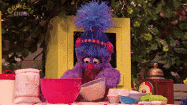 Sesame Street Elmo Cookie Monster Its Your Birthday GIF