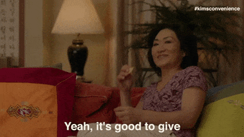 good to give black friday GIF by Kim's Convenience
