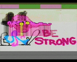 be strong hang in there GIF by RUNNING TIME