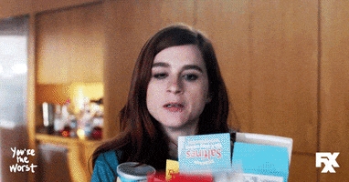hungry aya cash GIF by You're The Worst 