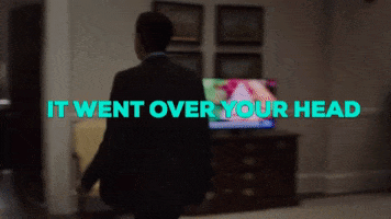 over your head GIF by ABC Network