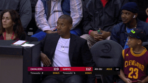 lebron james handshake GIF by NBA