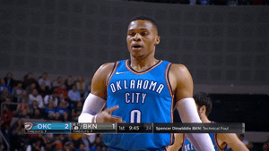 breathe russell westbrook GIF by NBA