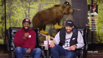get out gtfo GIF by Desus & Mero