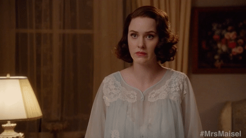 「Rachel Brosnahan gif」的圖片搜尋結果"