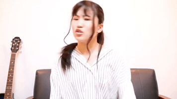 japan covers mouth GIF