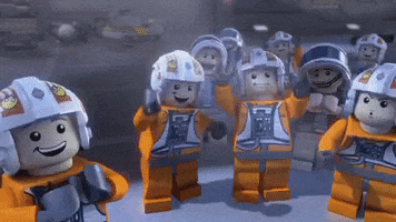 Celebrate Star Wars GIF by LEGO