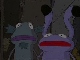aaahh real monsters no GIF