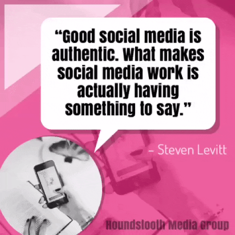 social media quotes GIF by Houndstooth Media Group