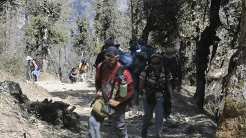 Trekking Backpacking GIF