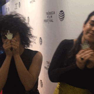 Waving Broad City GIF by GIPHY CAM