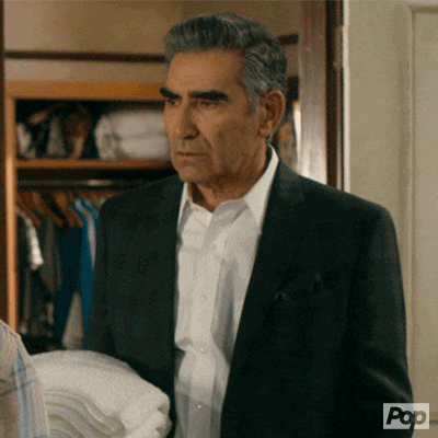 Giphy - eugene levy no GIF by Schitt's Creek