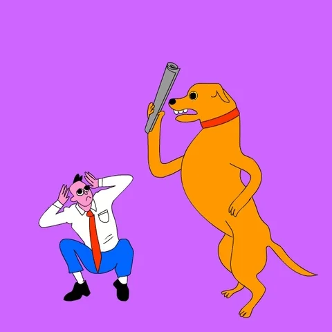 bad person no GIF by GIPHY Studios Originals