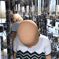 stoned 3d GIF by Joel Cares