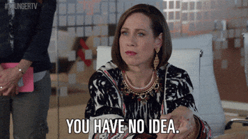 you have no idea GIF by YoungerTV