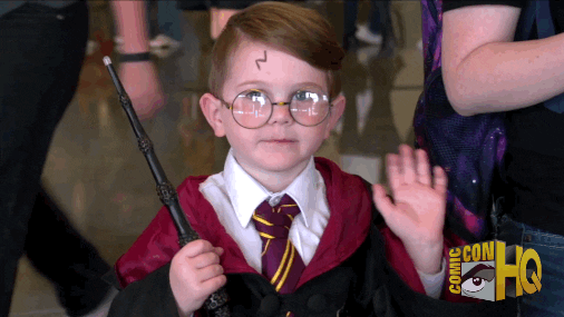 harry potter cosplay GIF by Comic-Con HQ