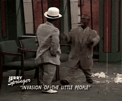 slap hit GIF by The Jerry Springer Show