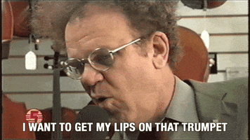 John C Reilly I Want To Get My Lips On That Trumpet GIF by Adult Swim