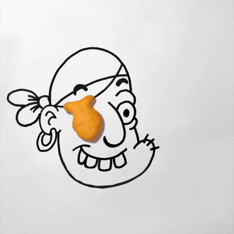 Pirate Goldfish Crackers GIF by Goldfish