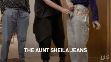 baroness von sketch jeans GIF by IFC