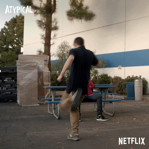 excited keir gilchrist GIF by NETFLIX
