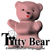 TiittyBear earthovision 200px tiittybear titty bear Sticker