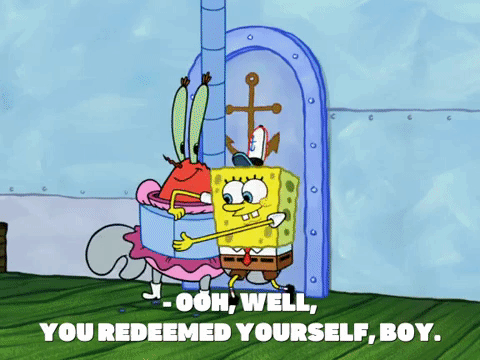 Image result for redeemed yourself gif