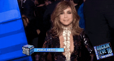 Paula Abdul Blow Kiss GIF by New Year's Rockin' Eve