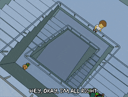 episode 17 stairs GIF