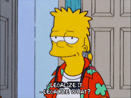 Lisa Simpson Weed GIF by The Simpsons