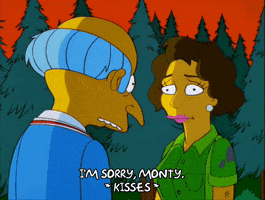 Episode 4 Kiss GIF by The Simpsons