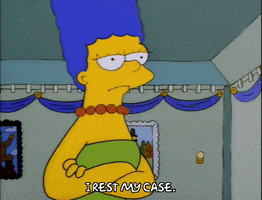 marge simpson win GIF